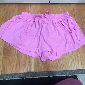 Pink shorts
